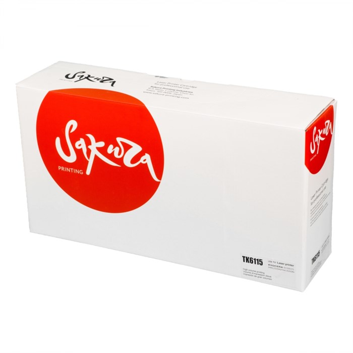 Картридж SAKURA TK6115 для Kyocera Mita ECOSYS M4125idn/ M4132idn, черный, 15 000 к. SATK6115 - фото 10088