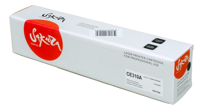 Картридж SAKURA CE310A для HP LaserJet Pro CP1025/CP1025N, Canon i-SENSYS LBP-7010 Color черный, 1200 к. - фото 10126