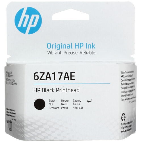 Печатающая головка HP 6ZA17AE черный для HP SmartTank 500/600 SmartTankPlus 550/570/650 - фото 10204