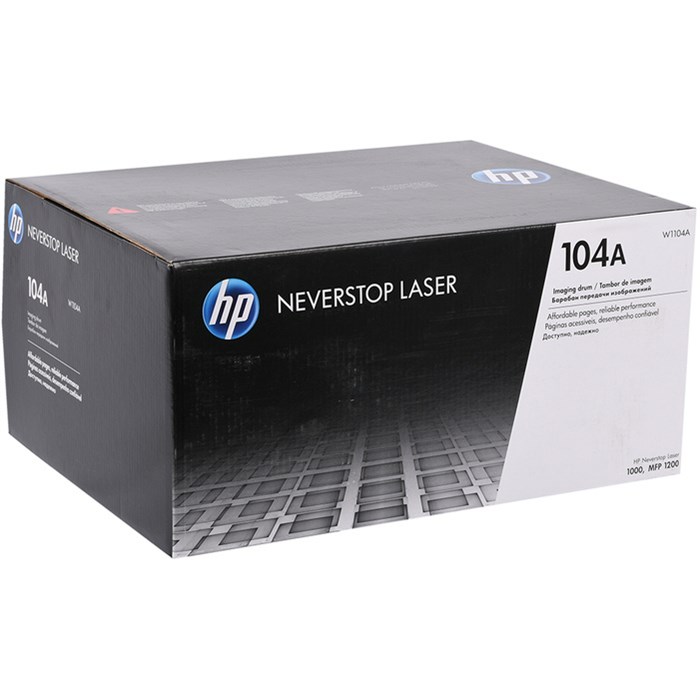 Блок фотобарабана HP 104 W1104A черный ч/б:20000стр. для HP Neverstop Laser 1000a/ - фото 10630