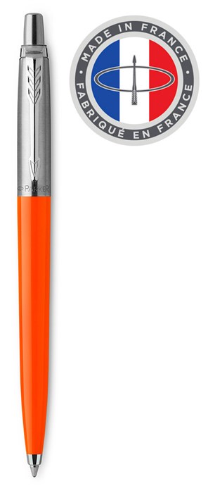 Ручка шариковая Parker Jotter Color (2076054) оранжевый M синие чернила блистер - фото 10900
