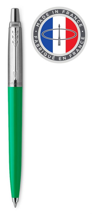 Ручка шариковая Parker Jotter Color (2076058) зеленый M синие чернила блистер - фото 10902