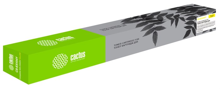 Картридж лазерный Cactus CS-EXV54Y желтый (8500стр.) для Canon ImageRunner C3025/C3025i MFP - фото 11171