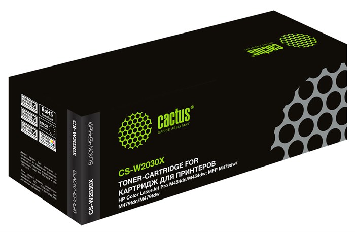 Картридж лазерный Cactus CS-W2030X 415X черный (7500стр.) - фото 11966