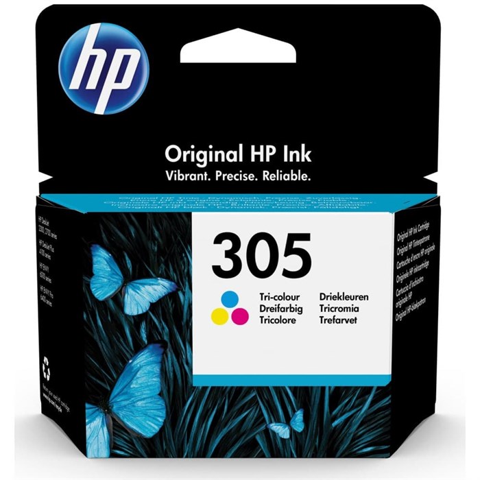 Картридж струйный HP 305 3YM60AE многоцветный (100стр.) (2мл) для HP DJ 2320/2710/2720 - фото 12148