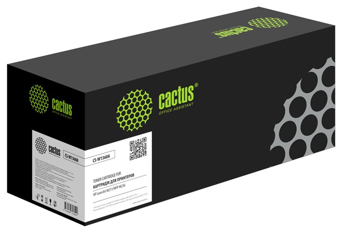Картридж лазерный Cactus 136A CS-W1360A W1360A черный (1150стр.) - фото 12349
