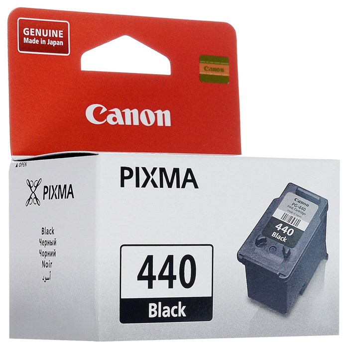 Картридж струйный Canon PG-440 5219B001 черный для Canon MG2140/3140 649517 - фото 12363