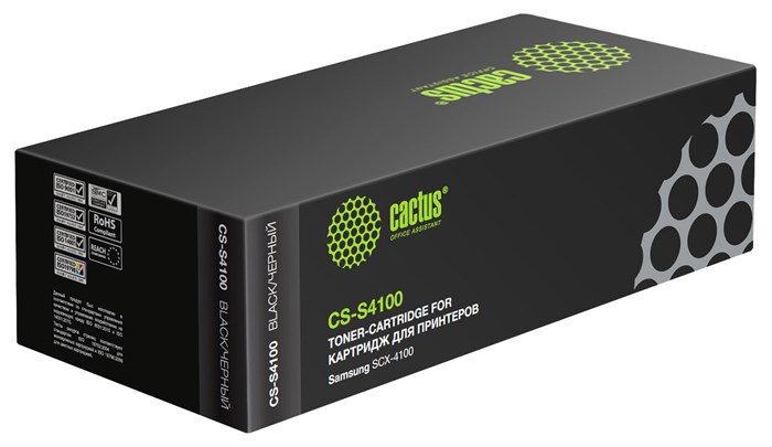 Картридж лазерный Cactus CS-S4100 SCX-4100D3 черный (3000стр.) - фото 12385