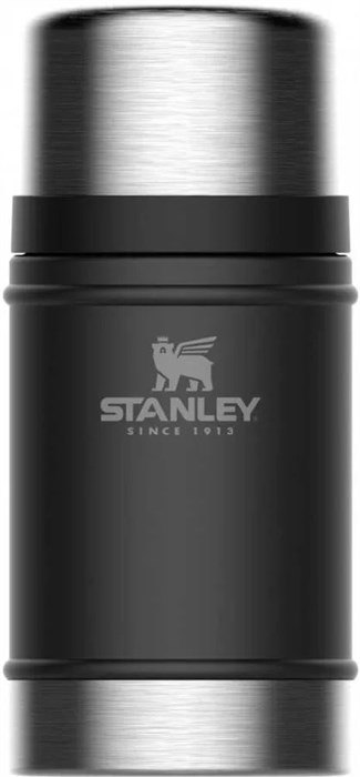 Термос Stanley The Legendary Classic Food Jar (10-07936-004) 0.7л. черный - фото 12426