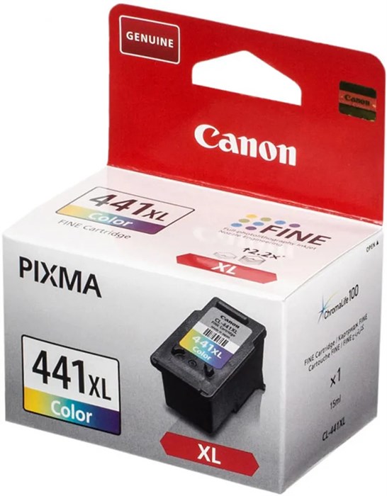 Картридж струйный Canon CL-441XL 5220B001 многоцветный для Canon MG2140/3140 5220B001 - фото 13107