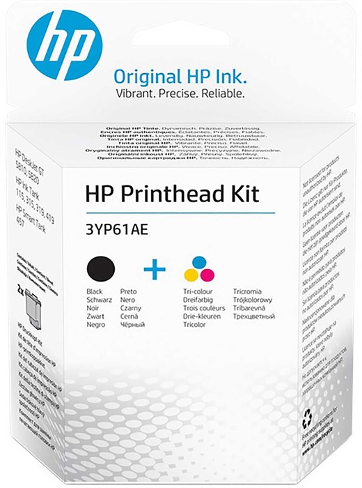 Комплект печатающих головок HP M0H50A+M0H51A 3YP61AE черный/трехцветный для HP HP GT5810/5820 InkTan - фото 13108
