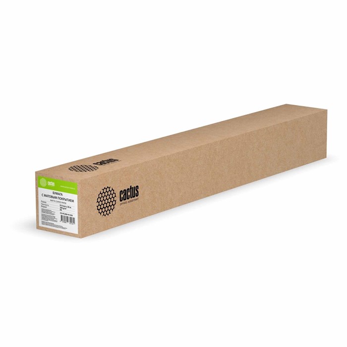 Бумага Cactus CS-PC200-91430 36"(A0) 914мм-30м/200г/м2/белый матовое универсальная (с покрытием) втулка:50.8мм (2") 2020947 - фото 14528