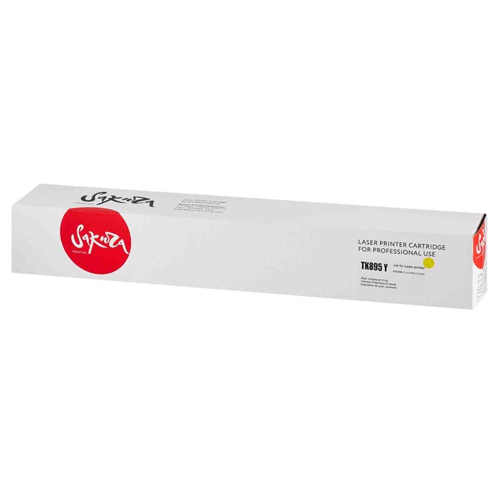 Картридж Sakura TK895Y (1T02K0ANL0) для Kyocera Mita FS-8525MFP/FS-C8020MFP/FS-8025MFP/FS-8520MFP, желтый, 6000 к. 10779 - фото 14548