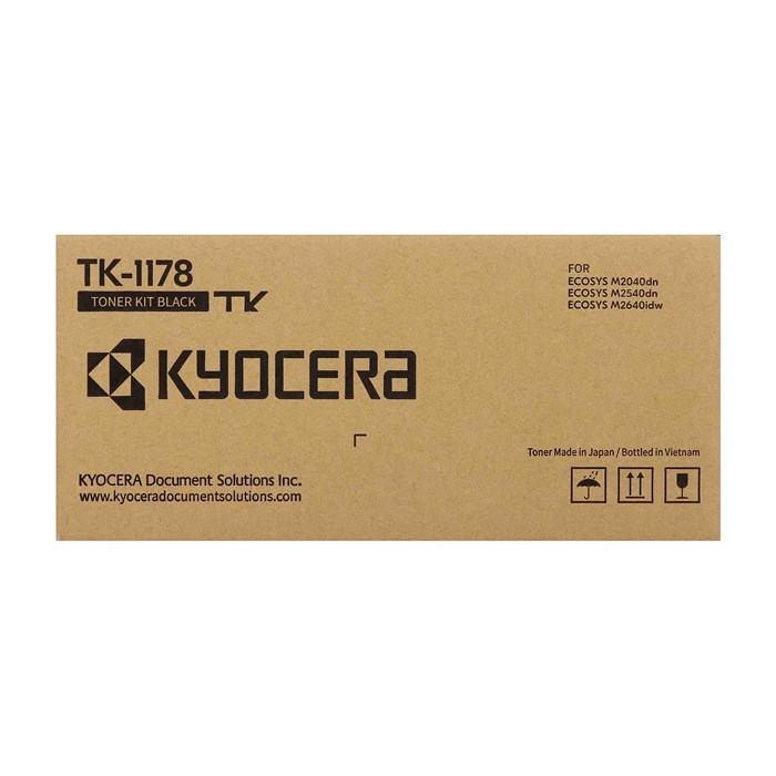Картридж лазерный Kyocera TK-1178 1T02S50AX0 черный (7200стр.) для Kyocera Kyocera ECOSYS M2040dn (Оригинальный) 2029299 - фото 14608