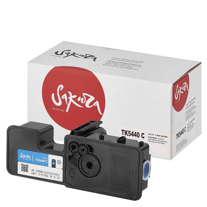 Картридж Sakura TK5440C для Kyocera Mita ECOSYS PA2100cx/ECOSYS PA2100cwx/ECOSYS MA2100cfx/ECOSYS MA2100cwfx, голубой, 2200 к. SATK5440C