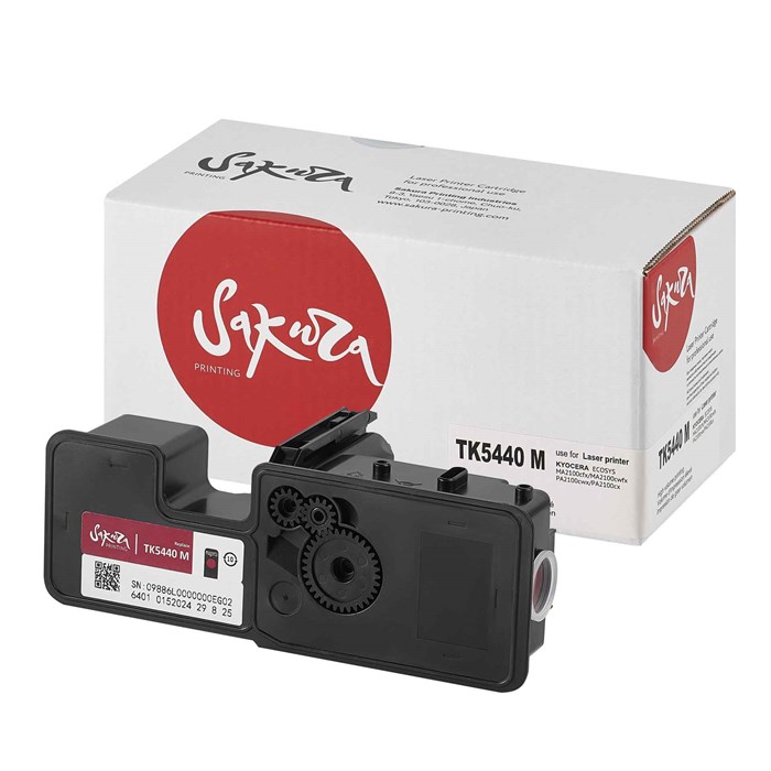 Картридж Sakura TK5440M для Kyocera Mita ECOSYS PA2100cx/ECOSYS PA2100cwx/ECOSYS MA2100cfx/ECOSYS MA2100cwfx, пурпурный, 2200 к. SATK5440M