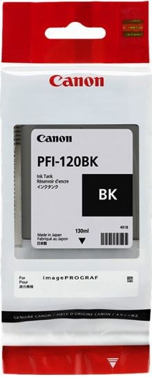 Картридж струйный Canon PFI-120 BK 2885C001 черный для Canon imagePROGRAF TM-200/205 - фото 9120
