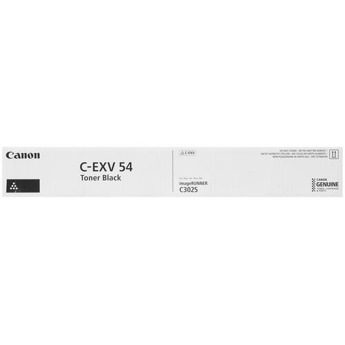 Тонер Canon C-EXV54BK 1394C002 черный туба для копира C3025i (Оригинальный) - фото 9158