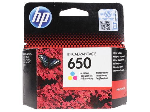 Картридж струйный HP 650 CZ102AE многоцветный (200стр.) для HP DJ IA 2515/2516 - фото 9349