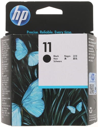 Печатающая головка HP 11 C4810A черный для HP DJ 500/800/IJ 1700/2200/2250/2250tn - фото 9907