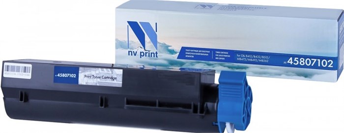 Картридж NVP совместимый NV-45807102 для Oki 412/ 412dn/ 432/ 432dn/ MB 472/ 472dnw/ 492/ 492dn/ 562/ 562dnw (3000k) - фото 9920