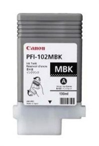 Картридж для плоттера Canon IPF500/600/700 PFI-102MBK матовый черный