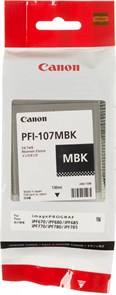 Картридж струйный Canon PFI-107MBK 6704B001 черный матовый для Canon iP F680/685/780/785