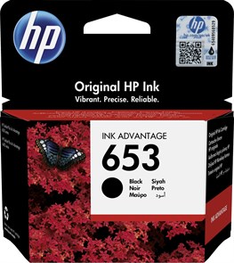 Картридж струйный HP 653 3YM75AE черный (360стр.) (6мл) для HP DeskJet Plus Ink Advantage 6075/6475
