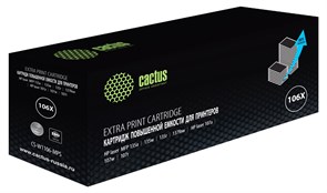 Картридж лазерный Cactus CS-W1106-MPS черный (3000стр.) для HP Laser 107a/107r/107w/135a MFP/135r MF