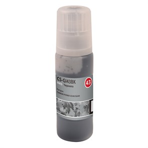 Чернила Cactus CS-GI43BK черный60мл для Canon Pixma G640/540 1602681