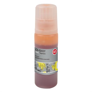 Чернила Cactus CS-GI43Y желтый60мл для Canon Pixma G640/540 1602691