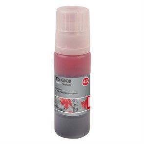 Чернила Cactus CS-GI43R красный60мл для Canon Pixma G640/540 1602693