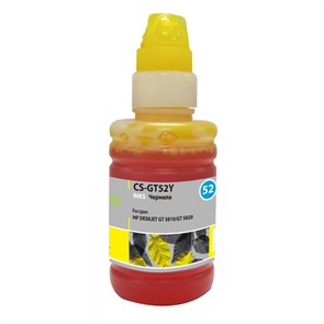 Чернила Cactus CS-GT52Y M0H56AE желтый 100мл для DeskJet GT 5810/5820/5812/5822 414639