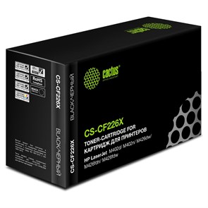 Картридж лазерный Cactus CS-CF226X CF226X черный (9000стр.) для HP LJ M402d/M402n/M426dw/M426fdn/M426fdw 350008