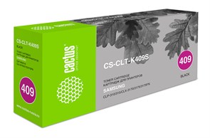 Картридж лазерный Cactus CS-CLT-K409S CLT-K409S черный (1500стр.) для Samsung CLP-310/315/CLX-3170/3