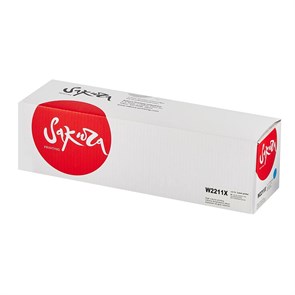 Картридж Sakura W2211X (207X) для HP M255/MFP M282/M283, голубой, 2450 к. SAW2211X