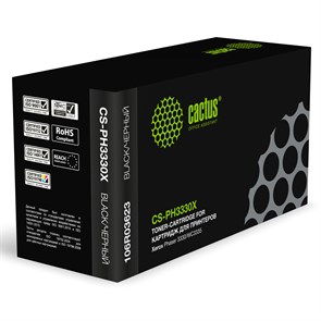 Картридж лазерный Cactus CS-PH3330X 106R03623 черный (15000стр.) для Xerox Phaser 3330/WC3335