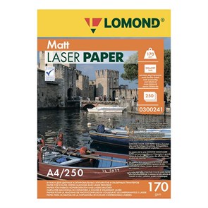 Бумага Lomond Ultra DS Matt CLC 0300241 A4/170г/м2/250л./белый матовое/матовое 160 для лазерной печа