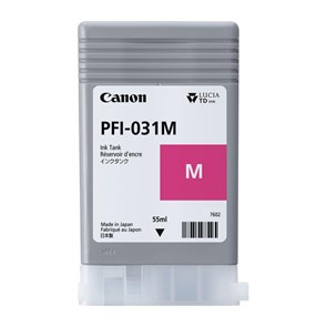 Картридж струйный Canon PFI-031M 6265C001AA пурпурный (55мл) для Canon imagePROGRAF TM-240, TM-340 (Оригинальный)
