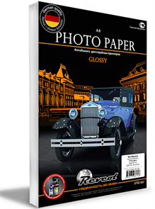 Фотобумага, глянцевая двухсторонняя, A4, 230г/м2, 50 л. 127686