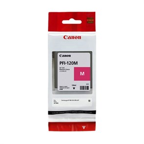 Картридж струйный Canon PFI-120 M 2887C001 пурпурный (130мл) для Canon imagePROGRAF TM-200/205 1125033