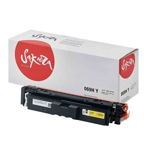 Картридж Sakura 069HY (5095C002) для Canon I-Sensys LBP673Cdw/ MF750C /MF725, желтый, 5500к. (с чипом) SA069HY