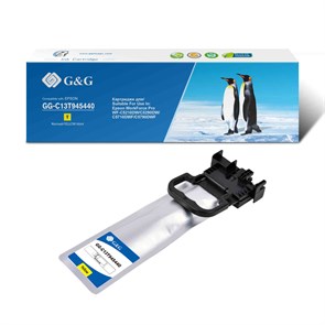 Картридж струйный G&amp;G GG-C13T945440 Т9454 желтый (66мл) для Epson WorkForce Pro WF-C5290DW/C5790DW б 1428660