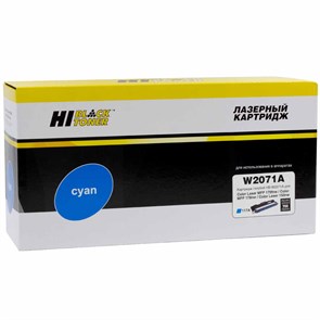 Тонер-картридж Hi-Black (HB-W2071A) для HP CL 150a/150nw/MFP178nw/179fnw, 117A, Голубой, 0,7K 98927836