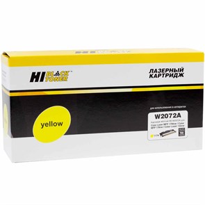 Тонер-картридж Hi-Black (HB-W2072A) для HP CL 150a/150nw/MFP178nw/179fnw, 117A, Желтый, 0,7K 98927837
