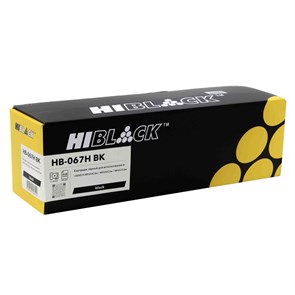 Картридж Hi-Black (HB-067H BK) Canon i-Sensys LBP-631/633/MF651/655/657, Bk, 3,13K 989999320