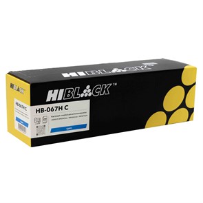Картридж Hi-Black (HB-067H C) Canon i-Sensys LBP-631/633/MF651/655/657, C, 2,35K 989999321