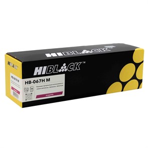 Картридж Hi-Black (HB-067H M) Canon i-Sensys LBP-631/633/MF651/655/657, M, 2,35K 989999322