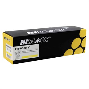 Картридж Hi-Black (HB-067H Y) Canon i-Sensys LBP-631/633/MF651/655/657, Y, 2,35K 989999323