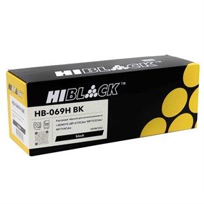 Картридж Hi-Black (HB-069H BK) Canon i-Sensys LBP-673Cdw/MF752Cdw/MF754Cdw, Bk, 7,6K HB-069H-BK